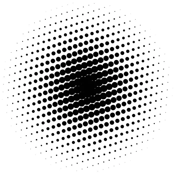 Meio Tom Gráfico Geométrico Abstrato Com Padrão Meio Tom Ilustração — Vetor de Stock