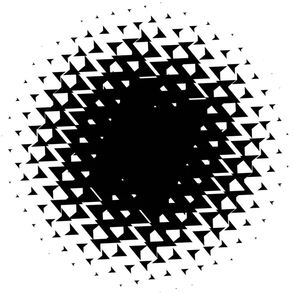Елемент Напівтону Анотація Геометричної Графіки Напівтоновим Візерунком — стоковий вектор