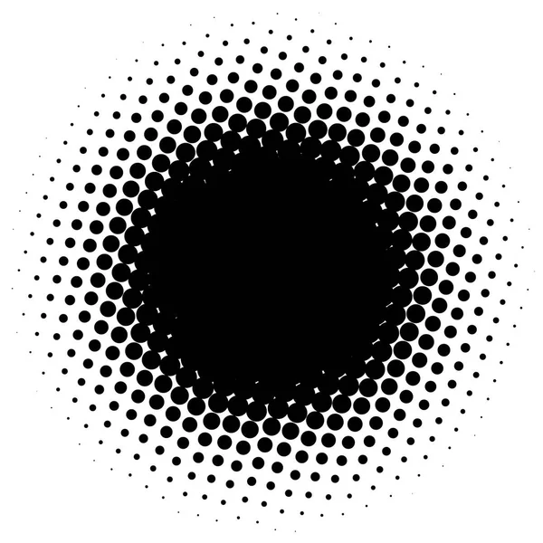 Polotónování Prvek Abstraktní Geometrické Grafiky Polotónovým Vzorem — Stockový vektor