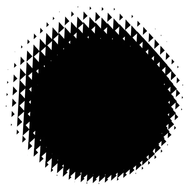 Meio Tom Gráfico Geométrico Abstrato Com Padrão Meio Tom — Vetor de Stock