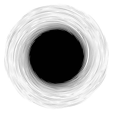 Sarmal, girdap, dön soyut tasarım öğesi. Motif döner, illüstrasyon vektör