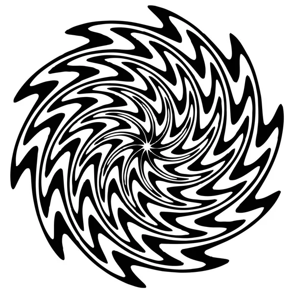 Absztrakt Mandala Mértani Forma Körkörös Geometriai Motívum Vektoros Illusztráció — Stock Vector