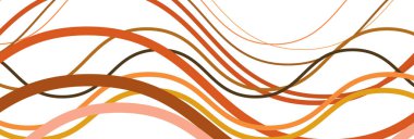 Multicolor Random wavy, zig-zag lines abstract art texture, back