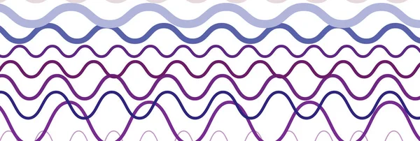 Multicolor Random wavy, zig-zag lines abstract art texture, back — Stockový vektor