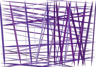 Renkli leylak, mor soyut geometrik sanat rastgele, kaotik çizgiler. Düz geçiş, kesişen çizgiler doku, çizgiler desen