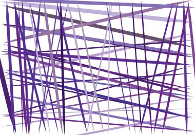 Renkli leylak, mor soyut geometrik sanat rastgele, kaotik çizgiler. Düz geçiş, kesişen çizgiler doku, çizgiler desen
