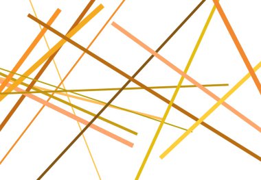Rastgele ve kaotik çizgileri olan renkli soyut geometrik sanat. Düz geçiş, kesişen çizgiler doku, çizgiler desen