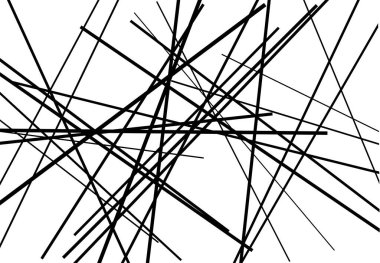 Rastgele ve kaotik çizgileri olan soyut geometrik sanat. Düz geçiş, kesişen çizgiler doku, çizgiler desen