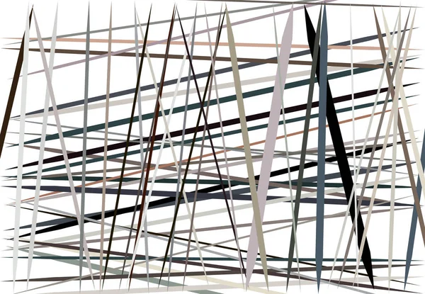 Renkli kahverengi, gri soyut geometrik sanat, rastgele, kaotik çizgiler. Düz geçiş, kesişen çizgiler doku, çizgiler desen