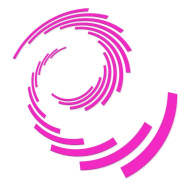 Tek renkli, tek renkli kıvrımlı, kıvrımlı. Döndürme, döndürme, sarmal çarpıtma şeklinde. Helix, volta ve sicim tasarım elementi