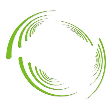 Tek renkli, tek renkli kıvrımlı, kıvrımlı. Döndürme, döndürme, sarmal çarpıtma şeklinde. Helix, volta ve sicim tasarım elementi