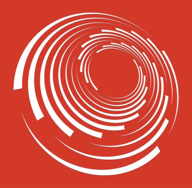 Beyaz sarmal, sarmal, kıvrımlı ve kıvrımlı şekilli. spiral, çevirme, girdap çizimi. Tek renk, tek renk arkaplan, arkaplan üzerine sicim tasarımı. Sarmal, volta