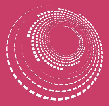 Beyaz sarmal, sarmal, kıvrımlı ve kıvrımlı şekilli. spiral, çevirme, girdap çizimi. Tek renk, tek renk arkaplan, arkaplan üzerine sicim tasarımı. Sarmal, volta