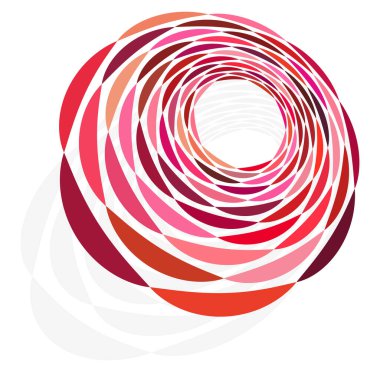 Monokrom döngüsel, döngüsel eşmerkezli halkalar. Dönen sarmal, girdap, girdap. soyut dairesel, dairesel döngü şekli, öge