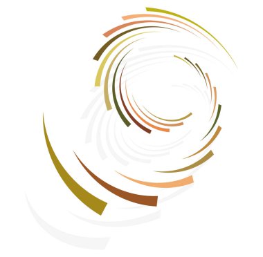 Monokrom döngüsel, döngüsel eşmerkezli halkalar. Dönen sarmal, girdap, girdap. soyut dairesel, dairesel döngü şekli, öge