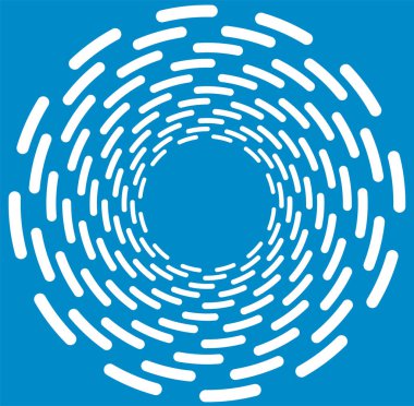 Beyaz sarmal, sarmal, kıvrımlı ve kıvrımlı şekilli. spiral, çevirme, girdap çizimi. Tek renk, tek renk arkaplan, arkaplan üzerine sicim tasarımı. Sarmal, volta