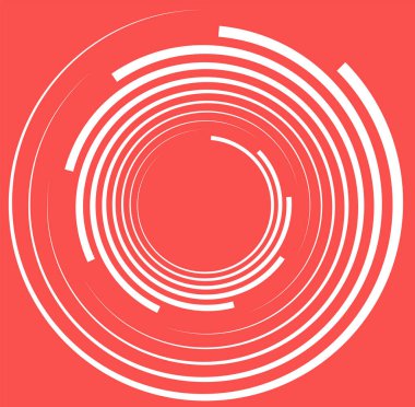 Beyaz sarmal, sarmal, kıvrımlı ve kıvrımlı şekilli. spiral, çevirme, girdap çizimi. Tek renk, tek renk arkaplan, arkaplan üzerine sicim tasarımı. Sarmal, volta