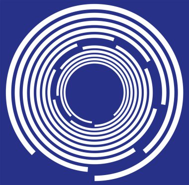 Beyaz sarmal, sarmal, kıvrımlı ve kıvrımlı şekilli. spiral, çevirme, girdap çizimi. Tek renk, tek renk arkaplan, arkaplan üzerine sicim tasarımı. Sarmal, volta