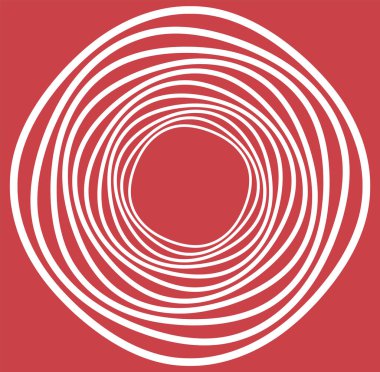 Beyaz sarmal, sarmal, kıvrımlı ve kıvrımlı şekilli. spiral, çevirme, girdap çizimi. Tek renk, tek renk arkaplan, arkaplan üzerine sicim tasarımı. Sarmal, volta
