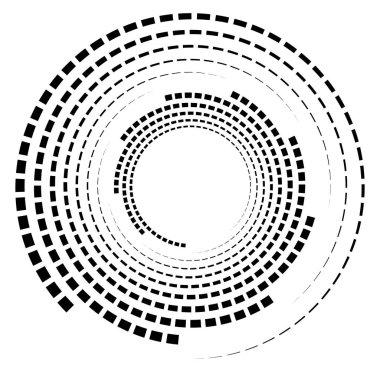 Tek renkli volt, girdap şekilleri. Çarpık sarmal elementler. Döndürme, döndürme ve bükme kavramı tasarımı