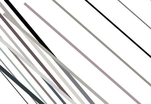 Colorful Grayish Gray Abstract Geometric Art Random Chaotic Lines Straight — Stock Vector