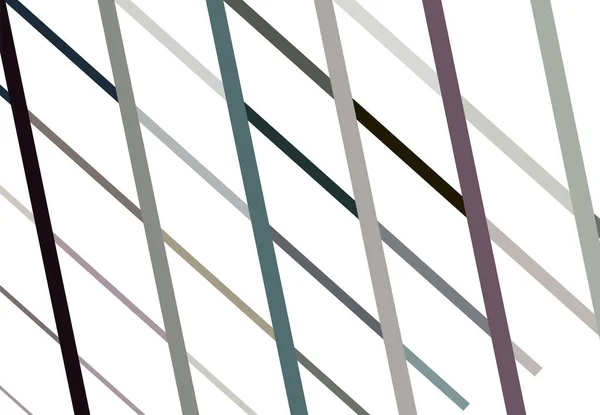 Cinzento Colorido Cinza Arte Geométrica Abstrata Com Linhas Aleatórias Caóticas — Vetor de Stock