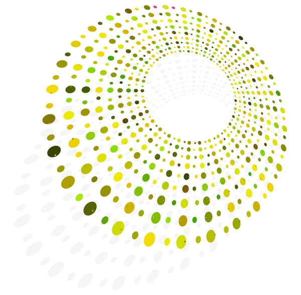 Cíclico Monocromático Anéis Concêntricos Ciclo Espiral Giratória Vórtice Turbilhão Abstrato —  Vetores de Stock