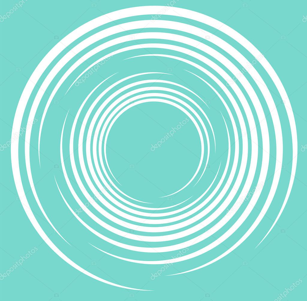 white helical, spiraling, curl and curly shape. spiral, twirl, swirl illustration. twine design element over single-color, monochrome background, backdrop. helix, volute