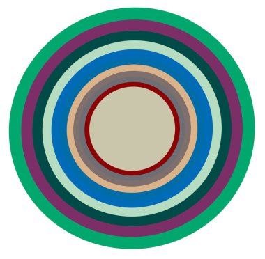 Değişik soyut sarmal, girdap, girdap ve girdap şekilleri