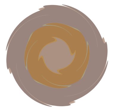 Karanlık soyut sarmal, girdap, girdap ve girdap şekilleri