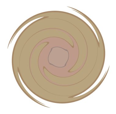 Karanlık soyut sarmal, girdap, girdap ve girdap şekilleri