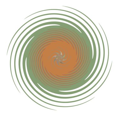 Karanlık soyut sarmal, girdap, girdap ve girdap şekilleri