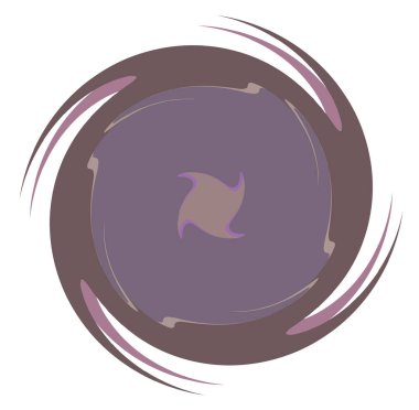 Karanlık soyut sarmal, girdap, girdap ve girdap şekilleri