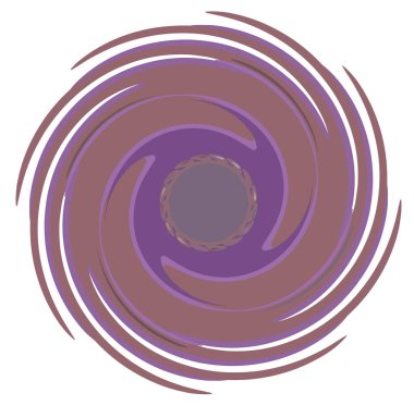 Karanlık soyut sarmal, girdap, girdap ve girdap şekilleri