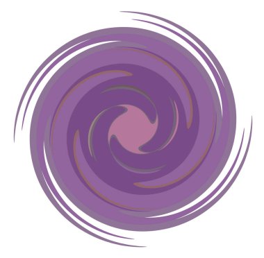 Karanlık soyut sarmal, girdap, girdap ve girdap şekilleri