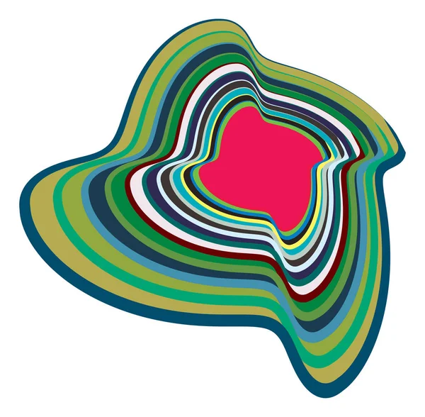 Différentes Formes Abstraites Spirale Tourbillon Tourbillon Vortex — Image vectorielle