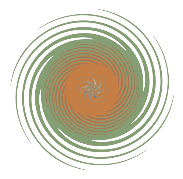 Espiral Abstracta Oscura Formas Remolino Giro Vórtice — Archivo Imágenes Vectoriales