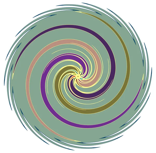 Моль Разнообразная Абстрактная Спираль Вихревая Вихревая Вихревая Формы — стоковый вектор