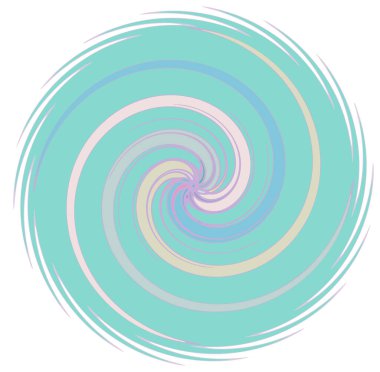 Monokrom soyut sarmal, girdap, girdap ve girdap şekilleri