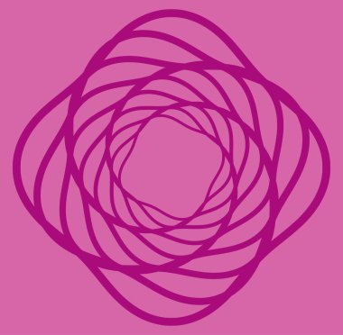 Renkli, çok renkli ve monokrom döngülü, döngüsel eşmerkezli halka. Dönen sarmal, girdap, girdap. soyut dairesel, dairesel döngü şekli, renkli arkaplan üzerindeki element, arkaplan