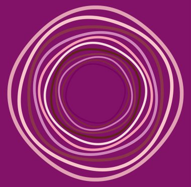 Renkli, çok renkli ve monokrom döngülü, döngüsel eşmerkezli halka. Dönen sarmal, girdap, girdap. soyut dairesel, dairesel döngü şekli, renkli arkaplan üzerindeki element, arkaplan