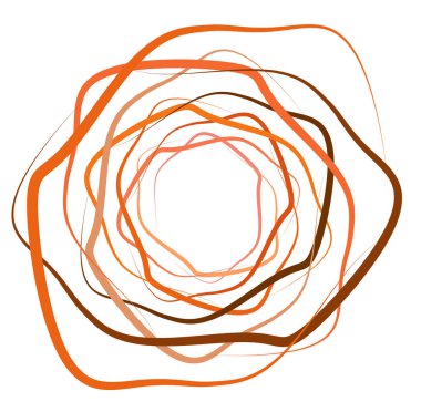 Monokrom döngüsel, döngüsel eşmerkezli halkalar. Dönen sarmal, girdap, girdap. soyut dairesel, dairesel döngü şekli, öge