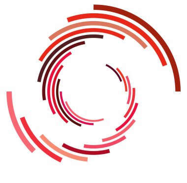 Monokrom döngüsel, döngüsel eşmerkezli halkalar. Dönen sarmal, girdap, girdap. soyut dairesel, dairesel döngü şekli, öge