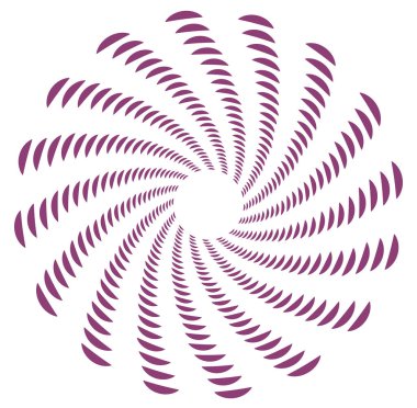 Tek renkli, tek renkli kıvrımlı, kıvrımlı. Döndürme, döndürme, sarmal çarpıtma şeklinde. Helix, volta ve sicim tasarım elementi