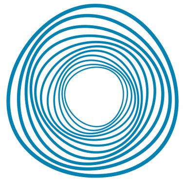 Tek renkli, tek renkli kıvrımlı, kıvrımlı. Döndürme, döndürme, sarmal çarpıtma şeklinde. Helix, volta ve sicim tasarım elementi