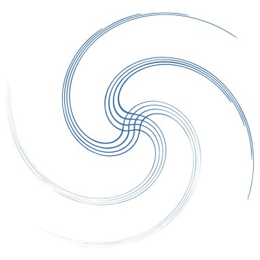 Tek renkli, tek renkli kıvrımlı, kıvrımlı. Döndürme, döndürme, sarmal çarpıtma şeklinde. Helix, volta ve sicim tasarım elementi