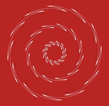 Beyaz sarmal, sarmal, kıvrımlı ve kıvrımlı şekilli. spiral, çevirme, girdap çizimi. Tek renk, tek renk arkaplan, arkaplan üzerine sicim tasarımı. Sarmal, volta