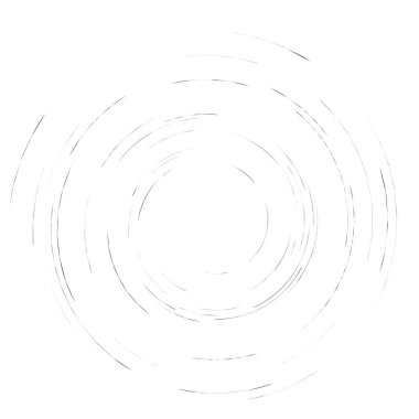 Leke, leke, grungy monochrome, siyah-beyaz volute, girdap şeklinde. Bükülmüş sarmal element. Döndürme, döndürme ve bükme konsepti tasarımı. Soyut gri pullu spiral, girdap, girdap çizimi