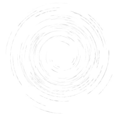 Leke, leke, grungy monochrome, siyah-beyaz volute, girdap şeklinde. Bükülmüş sarmal element. Döndürme, döndürme ve bükme konsepti tasarımı. Soyut gri pullu spiral, girdap, girdap çizimi