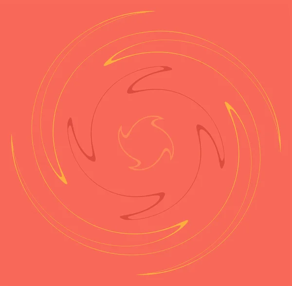 Färgglada Flerfärgad Och Monokrom Cyklisk Cykel Koncentrisk Ring Snurrad Spiral — Stock vektor